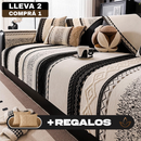 [Llevá 2 Pagá 1] Funda para Sofá Roman 100% Algodón con Diseño Elegante y Atemporal +REGALO: 2 Almohadas