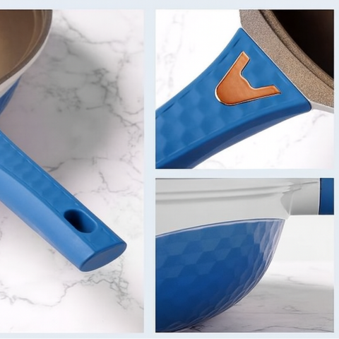 [Llevá 2 Pagá 1] Sartén Antiadherente Premium con Revestimiento Duradero, Cocción Uniforme y Limpieza Fácil + REGALO: Kit de Utensilios