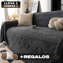 [Llevá 2 Pagá 1] Funda para Sofá Completa en Algodón +2 Regalos: Fundas para Almohadones