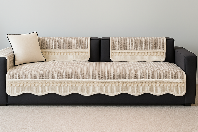 [Llevá 2 Pagá 1] Funda para Sofá Mona 100% Algodón (¡Estilo Atemporal y Elegante!) +REGALO: 2 Almohadas