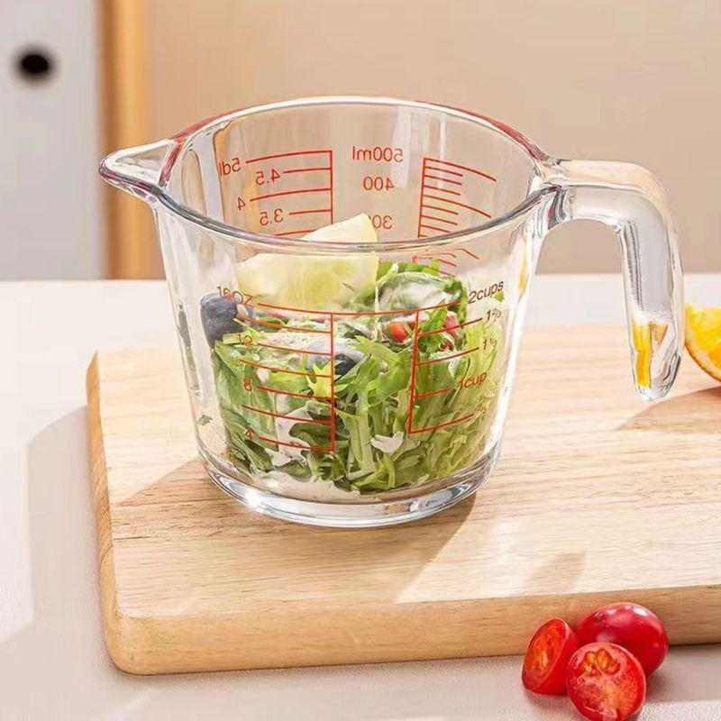 [Llevá 5 Pagá 3] Jarra Medidora de Vidrio Multiuso SmartGlass con Filtro (¡Diseño Premium y Súper Funcional!) + 5 Vasos Aruba