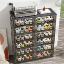 [Llevá 2 Pagá 1] Zapatera Smart con Puertas Retráctiles Desmontable con Rueditas (Organización Inteligente y Diseño Moderno!)