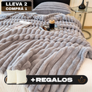 ¡Promo! Llevá 2, Pagá 1 – Frazada 100% Algodón Premium + 2 Fundas GRATIS